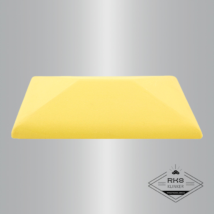 Клинкерный колпак на столб ZG Clinker, СР 300х425 мм, жёлтый в Орле